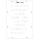 Sizzix Studio Stamps & Stencils Set Possibilitarian by Cat Kerr