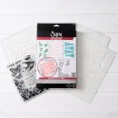 Sizzix Studio Stamps & Stencils Set The Visiter by Cat Kerr