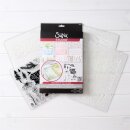 Sizzix Studio Stamps & Stencils Set Nature by Vic Hollins
