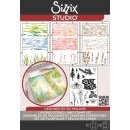 Sizzix Studio Stamps & Stencils Set Nature by Vic Hollins