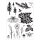 Sizzix Studio Stamps & Stencils Set Nature by Vic Hollins