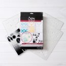Sizzix Studio Stamps & Stencils Set Geometric by Vic Hollins