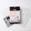 Sizzix Studio Stamps & Stencils Set Ornate by Vic Hollins