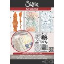 Sizzix Studio Stamps & Stencils Set Ornate by Vic Hollins