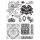 Sizzix Studio Stamps & Stencils Set Ornate by Vic Hollins