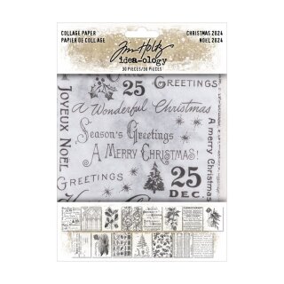 Tim Holtz Collage Paper 30 Blatt