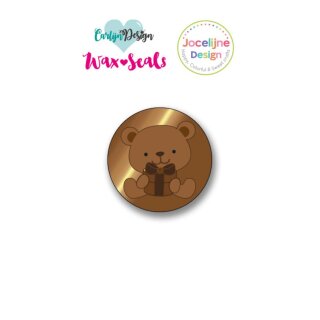 Siegel Teddybär 25mm