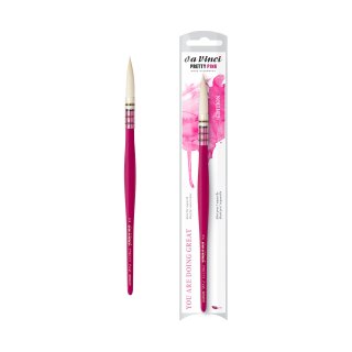 da Vinci  Serie 494 Pretty Pink Aquarellpinsel