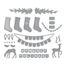 Spellbinders Mantle Decorations Etched Dies