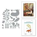 Spellbinders Finley the Fox Etched Dies
