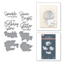 Spellbinders Festive Poinsettias Press Plate