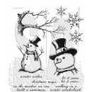 Tim Holtz Stampers Anonymous Mr. Frostie Tim Holtz Cling...