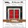 Stanzschablone Fenster mit Aufleger 70x70 mm