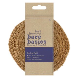 Juteband 9 Meter 25mm