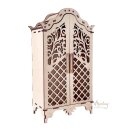Woodies Decor 12x12 Inch Wardrobe, Bausatz10