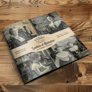 Indogo Blue Ladies of Science 8x8 Inch Paper Book