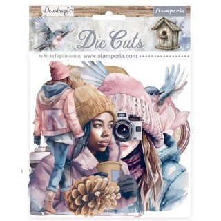 Create Happiness Dewdrops Die Cuts (53pcs)