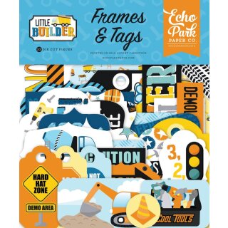 Papierstreuteile Baustelle