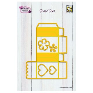 Stanzschablone, Tasche 65x50x25mm