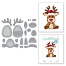 Spellbinders Felt Reindeer Etched Dies