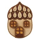 Spellbinders Felt Autumn Acorn House Etched Dies