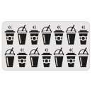 Sizzix 2D Texture Fades w/ Thinlits Die by Tim Holtz Vault Side Order Fresh Brewed