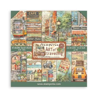 Art of Travelling 12x12 Inch Paper Pack