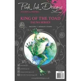 King Of The Toad A5 Clear Stamps