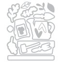 Sizzix Thinlits Die by Catherine Pooler Greenhouse Finds #2 (18pcs)