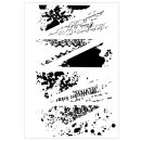 SizzixFramelits Die w/Stamps by 49 and Market Build-a-Burst Artsy Lace Mix (8+6pcs)