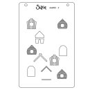 Sizzix Layered Stencils by Catherine Pooler Good Place to Land (4pcs)