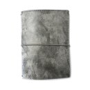 Hinged To The Past Art Journal Stonewashed Grey Passport