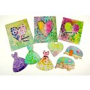 Gelli Art Kit Handmade Card