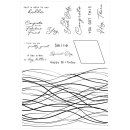 Sizzix Framelits Die w/Stamps by Stacey Park Creative Coordinations, Live Wire (14+1pcs)