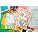 Sizzix Framelits Die w/Stamps by Stacey Park Creative Coordinations, Radiance (7+1pcs)