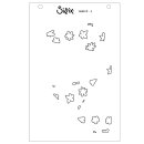 Sizzix Layered Stencils by Stacey Park Fragmented Floral #2 (4pcs)