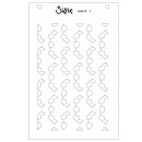 SizzixLayered Stencils by Stacey Park Textures From Afar #2 (4pcs)