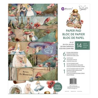Return To Wonderland 12x12 Inch Paper Pad