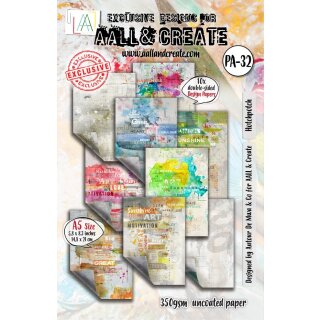 Design Papier A5 Artful Impressions Hotchpotch