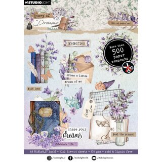 Diary of Dreams A5 Die-cut Paper Pad