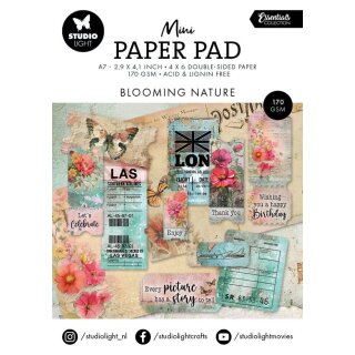 Mini Paper Pad A7 Blooming Nature