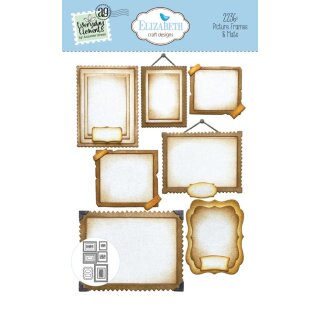 Stanzschablone Sunny Days Die Picture Frames & Mats