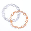 Stanzschablone Herzen in Kreisform 85x85mm