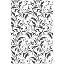 Sizzix Multi Level Textured Impressions Embossing Folder - Vault Flourish By Tim Holtz