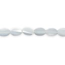 Muschelperlen Oval 6x4x2mm 5 Stück Loch 0,6mm