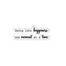 Silhouette Metal Die/Stamp/Stencil Set Swing Into Happiness