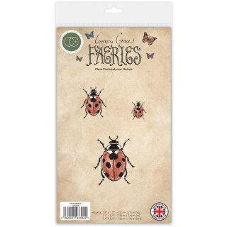 Fairies A6 Clear Photopolymer Stamps Ladybird