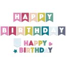 Sizzix Thinlits Die Set 17PK - Birthday Bunting By Catherine Pooler