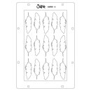 Sizzix Studio Stamps Set 11PK /3PK Stencils - Feed Your Soul By Cat Kerr