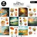 Summer Beauty 20x20cm Collage Paper Pad